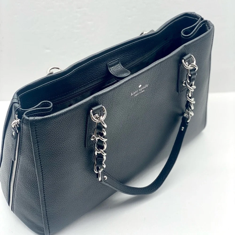 Kate Spade Andee Cobble Hill Handbag Satchel Shoulder Bag Chain Tote